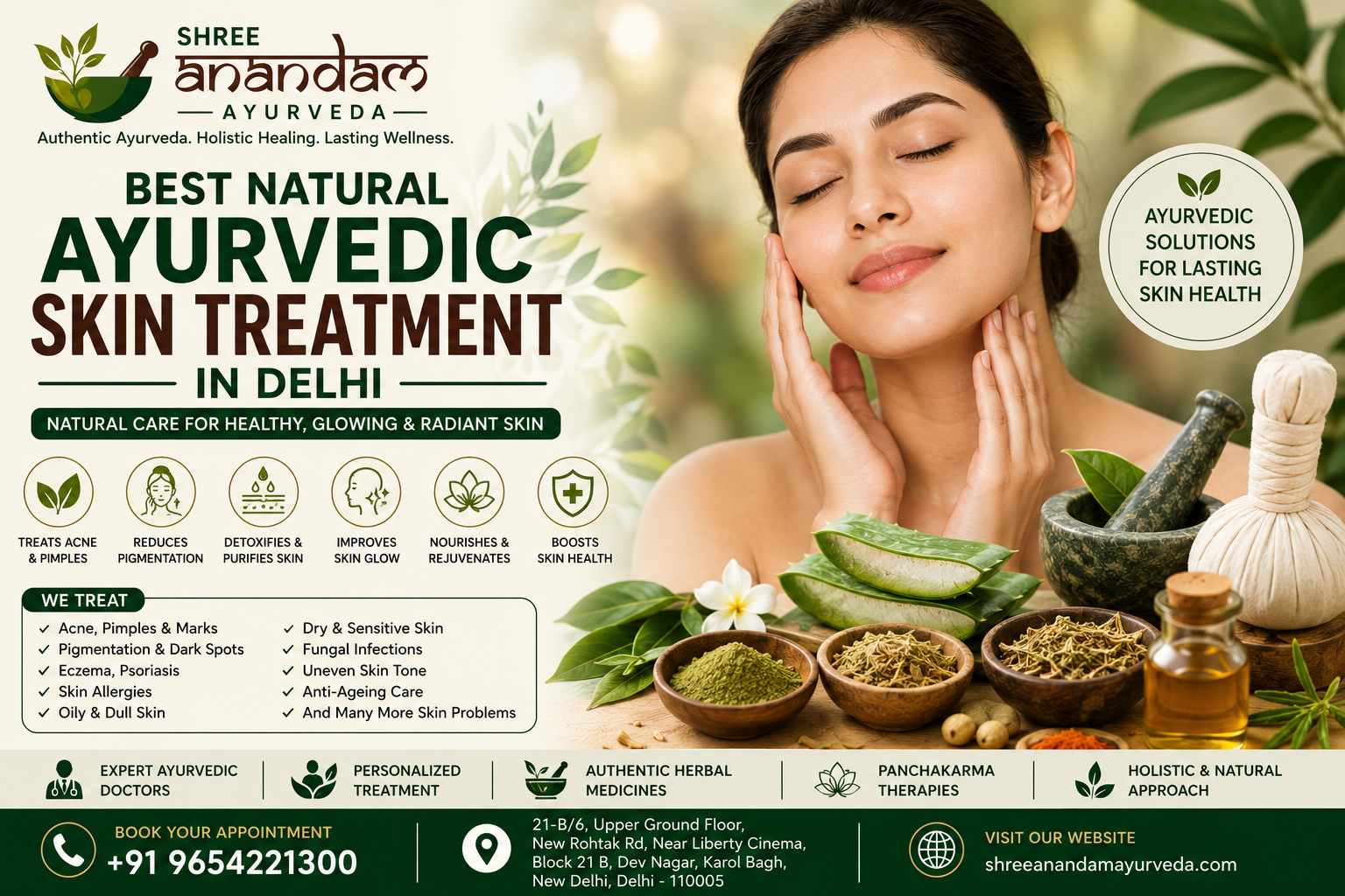 Best Natural Ayurvedic Skin Treatment in Delhi